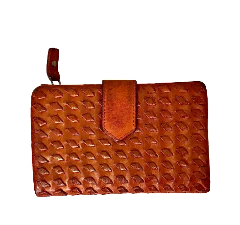 Wallet In Quilted Leather