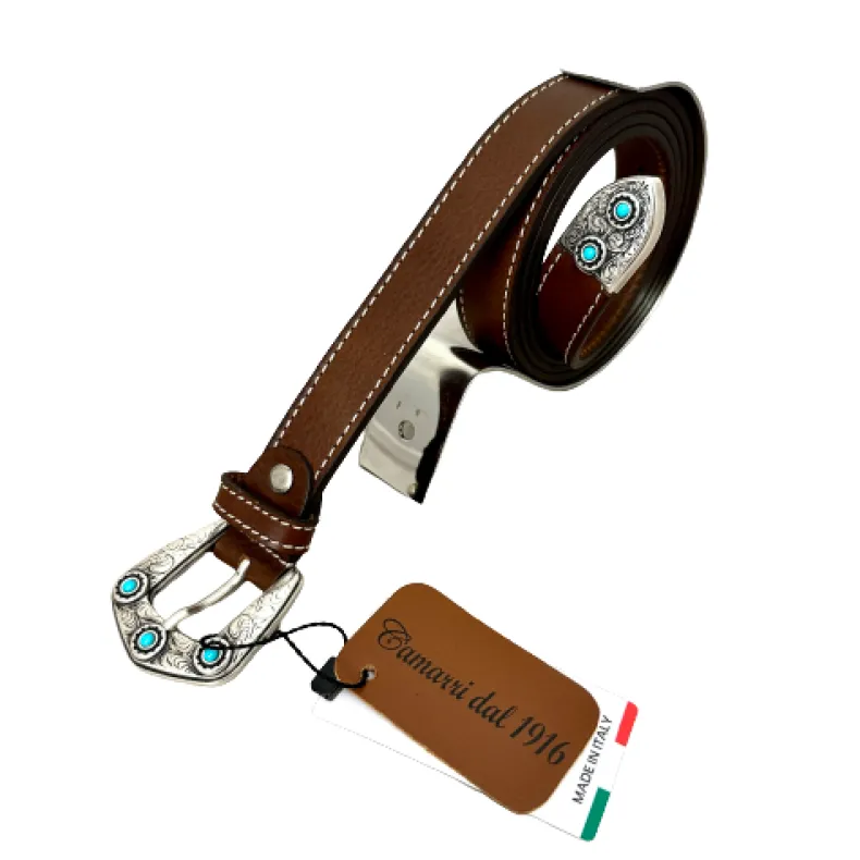 Women's Belt In Bull Leather 888