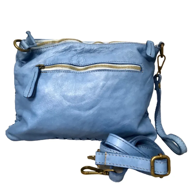 Woven Bag With Shoulder Strap And Strap