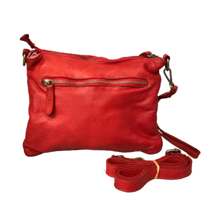 Woven Bag With Shoulder Strap And Strap