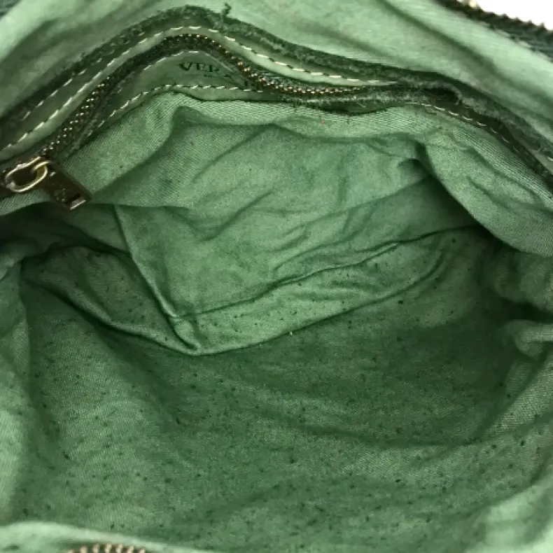 Woven Bag With Shoulder Strap And Strap