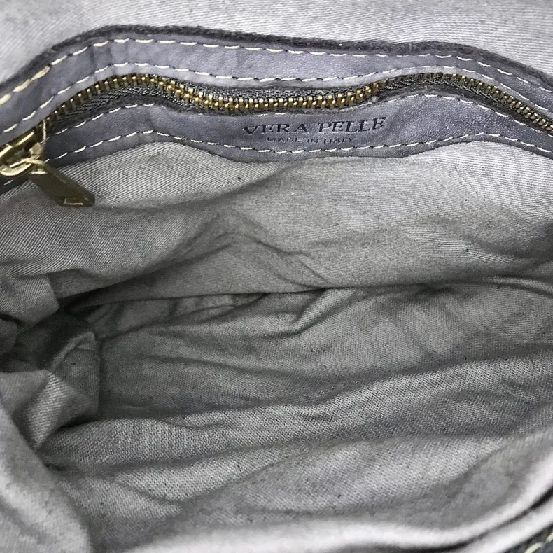 Woven Bag With Shoulder Strap And Strap